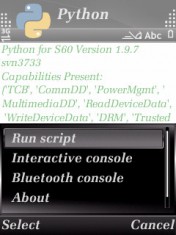 Python runtime - v.1.9.7