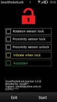 Скриншот к файлу: SmartPoketLock - v.1.03