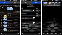 Скриншот к файлу: qooWeather v.4.05(0) ENG