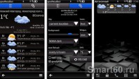 Скриншот к файлу: qooWeatherII v.5.00(0) ENG